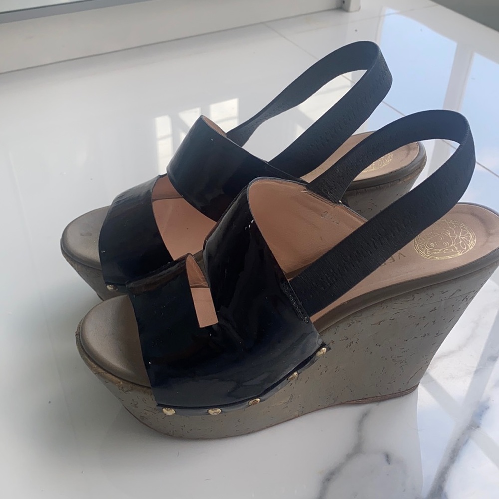 Good conditions Versace platform sandals